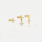 Anika – Pendientes de oro con movimiento sutil.