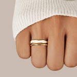 Beatrix – Anillo con silueta simple