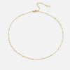 Milena – Short necklace with a smooth surface.