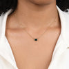 Loretta – Collar con piedra de esmeralda.