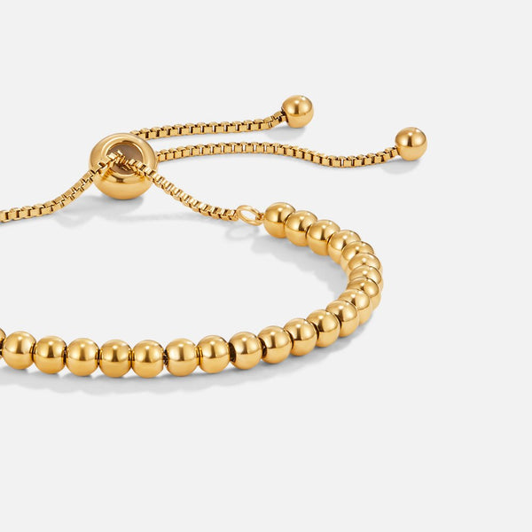 Adéla - Pulsera de perlas de oro