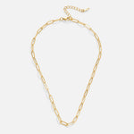 Eva – Collar corto con estructura de eslabones