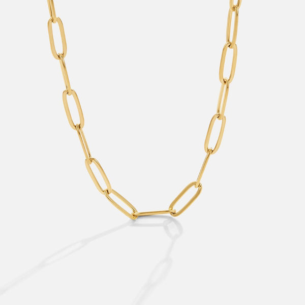 Eva – Collar corto con estructura de eslabones