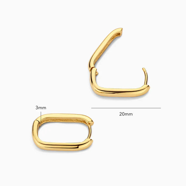 Iconic circular earrings