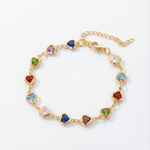 Pulsera única en forma de corazón