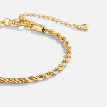 Isabela - Chic braided gold bracelet