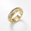 Mila - Anillo de oro con flor inspirado en la antigüedad