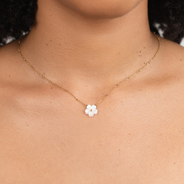 Jana – Collar doble con colgante redondo.